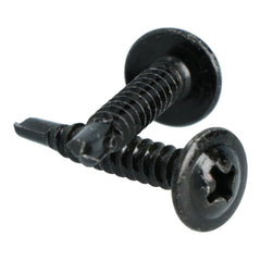 Carpoint självborrande skruvar, svarta, Ø 4 mm, 25 mm, 100 st. 