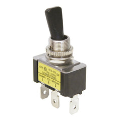 Svart på/av-knapp 12 V 20 A 
