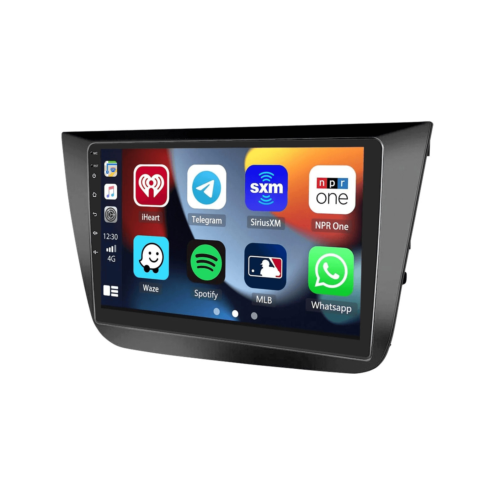 Seat Altea 04-15 - 9" Radio m. Apple CarPlay og Android Auto – Bilmedie.dk
