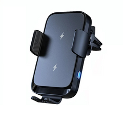 Trådlös Biluppladdare & Mobilhållare 15W – Automatisk Klämma & 360° Rotation 