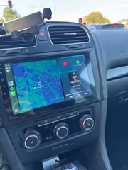 VW Golf 08-16 - 9 "Radio med Apple CarPlay och Android Auto