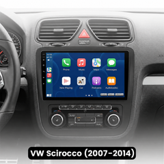 VW Scirocco 2008-2014 - 9" radio med Apple CarPlay och Android Auto 