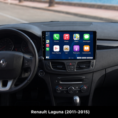 Renault Laguna 2011-2015 - 10,1" radio med Apple CarPlay och Android Auto 