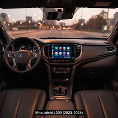 Mitsubishi L200 2023-2026 – 10,1" radio med Apple CarPlay och Android Auto 
