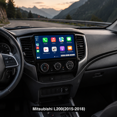 Mitsubishi L200 2015-2018 – 9" radio med Apple CarPlay och Android Auto 
