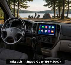 Mitsubishi Space Gear 1997-2007 - 9" radio med Apple CarPlay och Android Auto 