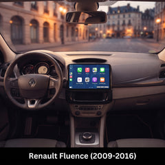 Renault Fluence 2009-2016 - 9" radio med Apple CarPlay och Android Auto 