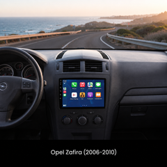 Opel Zafira 2006-2010 - 9" radio med Apple CarPlay och Android Auto 