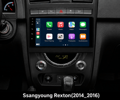 SsangYong Rexton 2014-2016 - 9" radio med Apple CarPlay och Android Auto 