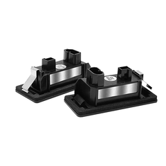 LED registreringsskyltbelysning BMW – Vit LED (E90, F30, E60, X5 m.fl.) tillbehör för uppgradering av bilbelysning