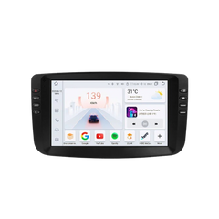 Fiat Linea Punto 12-15 - 9 "Radio med Apple CarPlay och Android Auto