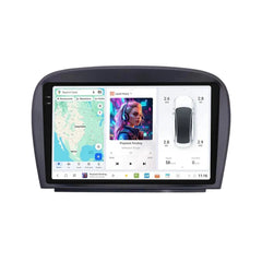 Mercedes SL R230 2001-2011 - 9" radio med Apple CarPlay och Android Auto 