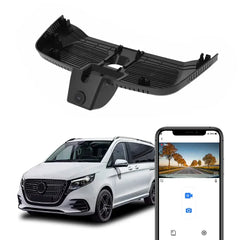 4K dold dashcam för Mercedes-Benz V-Klass (Facelift), EQV, Vito & eVito (2024–2025) 