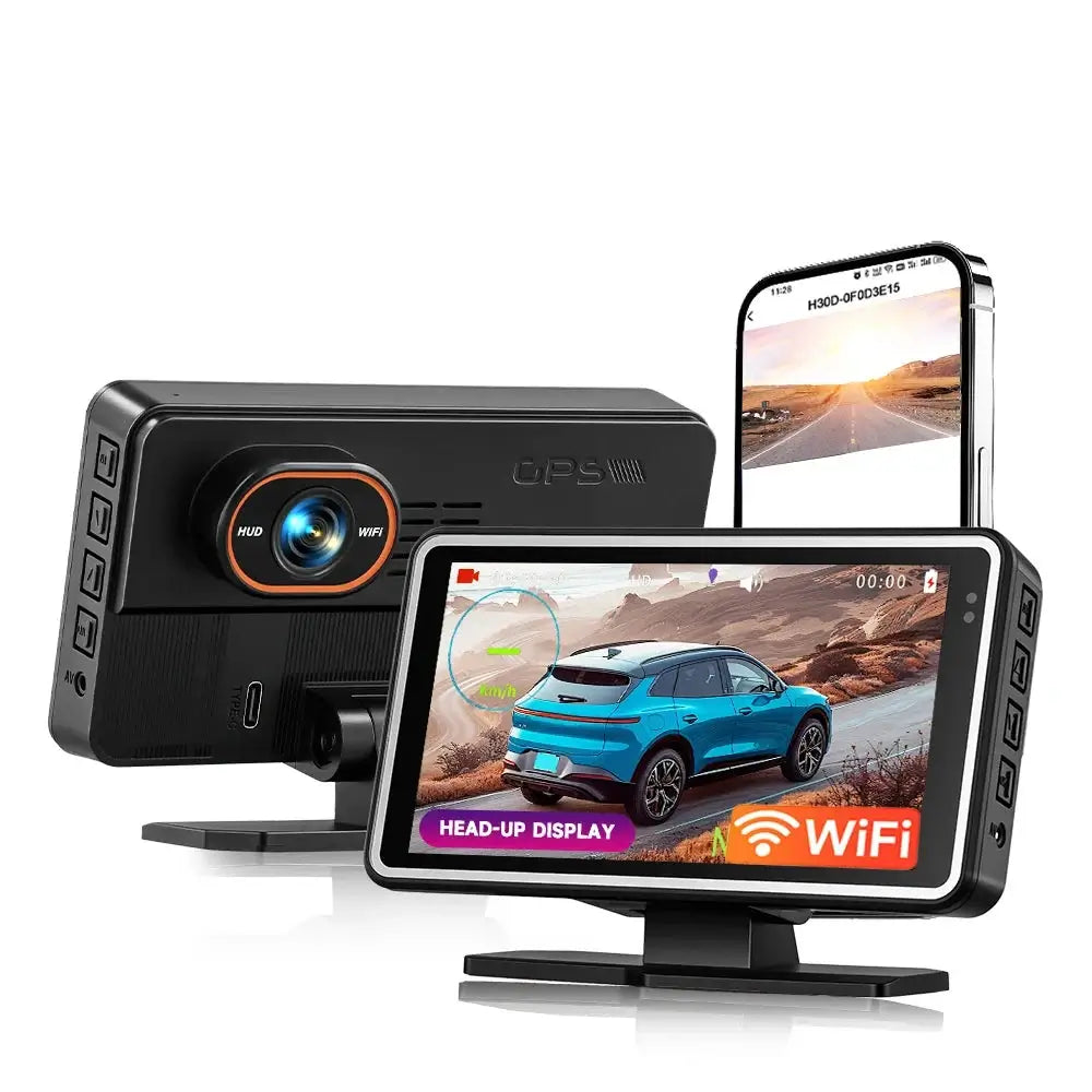 5" Head-Up Display (HUD) – Digital hastighetsdisplay för bil 