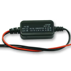 12V till 6V DC/DC-spänningsomvandlare 2,5A – för Toyota original backkamera 