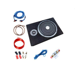 8" aktiv slim-subwoofer under sätet – 600W 