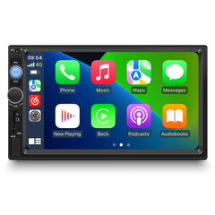 Universal - 7 "2 -din radio med Apple CarPlay och Android Auto (kabel)