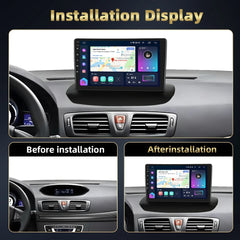 Renault Megane 08-14 - 9 "Radio med Apple CarPlay och Android Auto