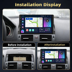 Mercedes -Benz W204 - 9 "Radio med Apple CarPlay och Android Auto