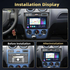 Ford Fiesta 06-11 - 9 "Radio med Apple CarPlay och Android Auto