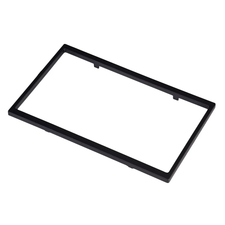 2 DIN monteringsram för bilradio – universell svart ram 188 x 166 mm 