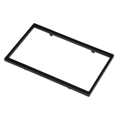2 DIN monteringsram för bilradio – universell svart ram 188 x 166 mm 