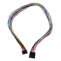 60 cm ISO-kabel till bilradio – 16-pin-adapter för Bilmedie-radioenheter 
