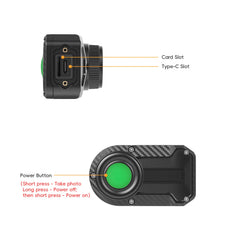 Motorcykel Dashcam-kamera IP66 – Vattentät Full HD DVR 