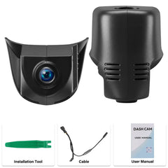 4K dold dashcam för Volkswagen Tiguan 2020-2026 – Plug & Play 