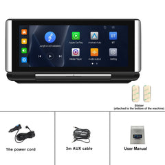 Trådlös Apple CarPlay & Android Auto vikbar skärm – 6,86" portabel display 