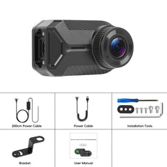 Motorcykel Dashcam-kamera IP66 – Vattentät Full HD DVR 