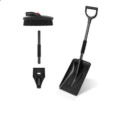 Vinterset 3 i 1 med spade, skrapa och borste