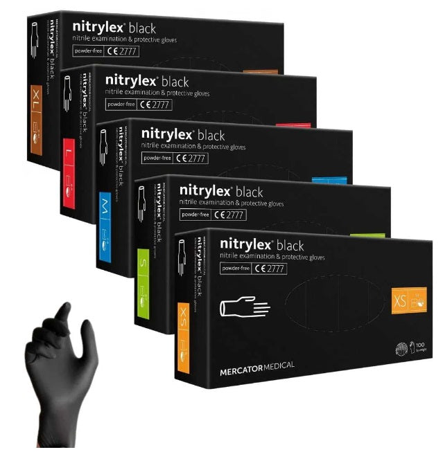 Nitrilhandsker med mikrostruktureret overflade
