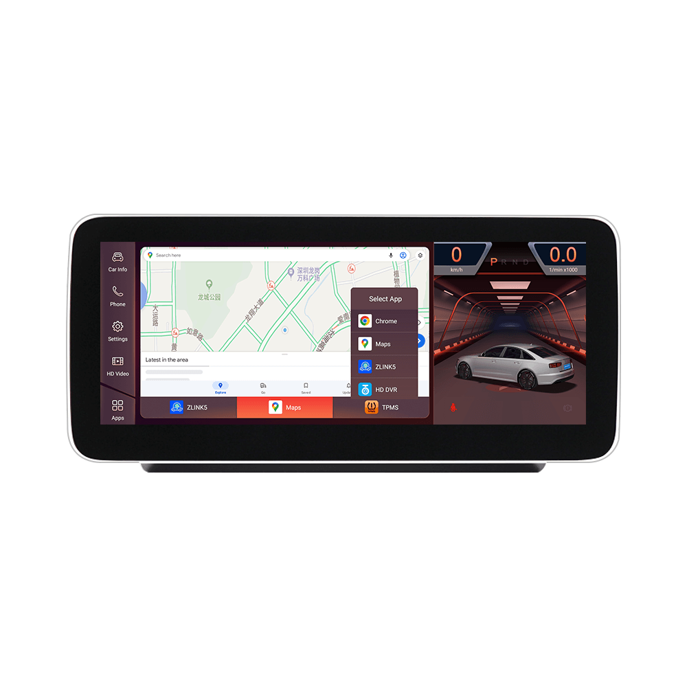 Mercedes-Benz C-Klass och Vito – 12,5" radio med trådlös Apple CarPlay & Android Auto med navigationsfunktioner