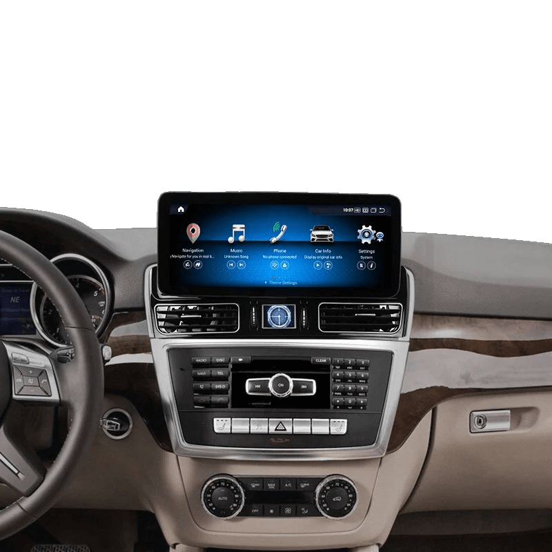Mercedes-Benz ML 12-15 - 12,5" radio med Apple CarPlay och Android Auto i bilen