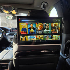 14 "baksäteskärm med Netflix, YouTube, TV2 -spel etc.
