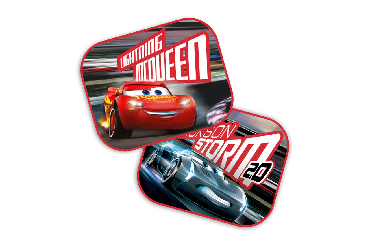 Solskydd med Cars 3-design, 44 x 35 cm