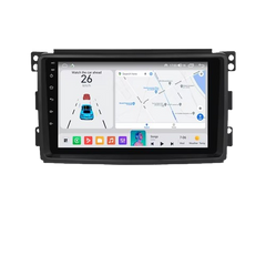 Smart Fortwo 05-10 - 9 "Radio med Apple CarPlay och Android Auto