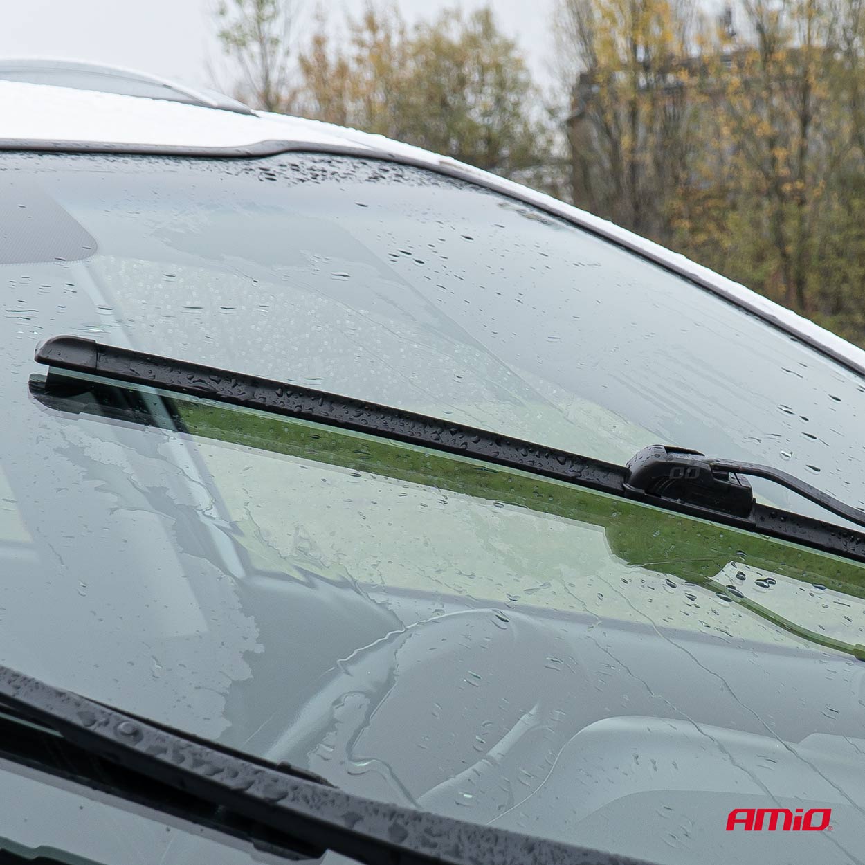 Platt torkarblad för bilens vindruta