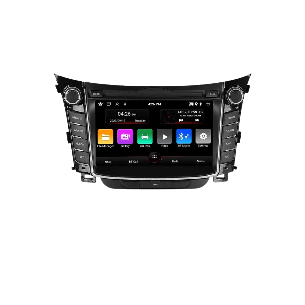 Hyundai I30 11-17 - 7" radio med Apple CarPlay och Android Auto – Bilmedie.se