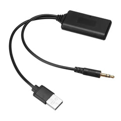 Bluetooth AUX-adapter till bil – 5V USB trådlös 3,5 mm jack universal 