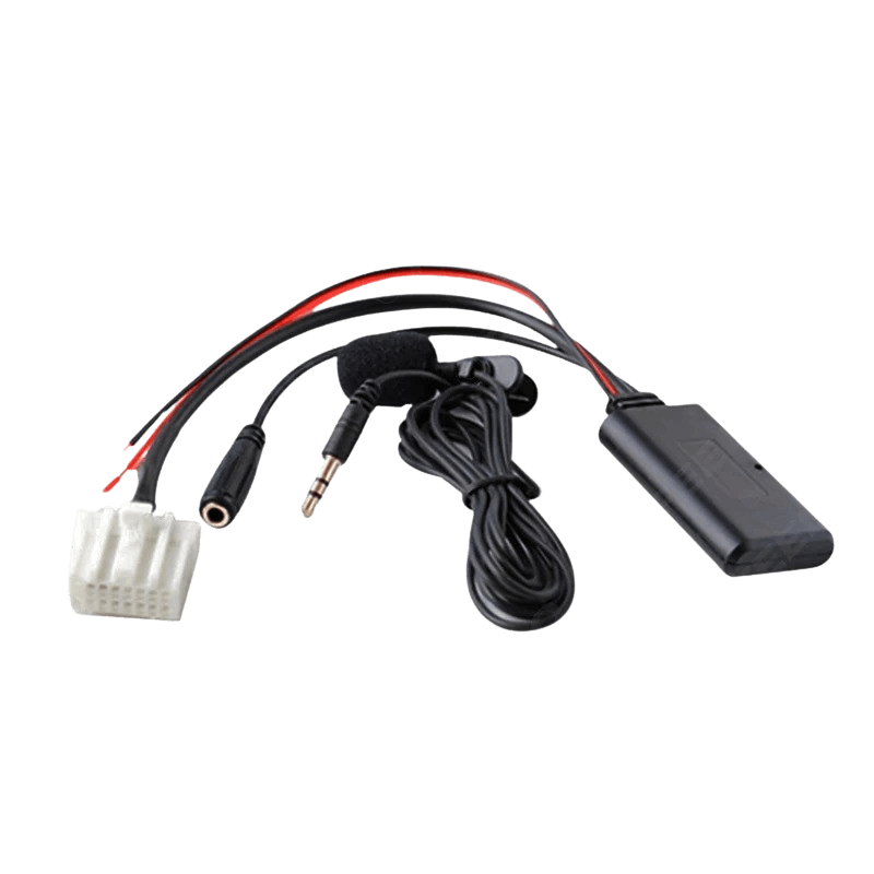 Bluetooth-adapter – Mazda 2, 3, 5, 6, MX-5 och RX-8 - kabel och mikrofon för trådlös ljuduppspelning