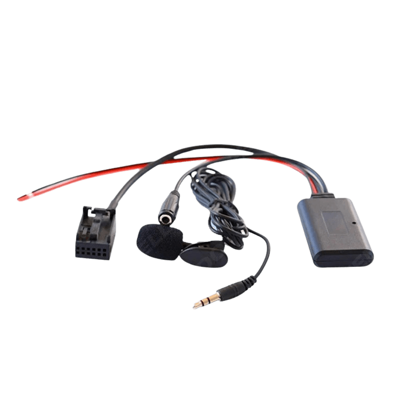 Bluetooth-adapter – Ford (Focus, C-Max, Mondeo, S-MAX, Connect, Transit och Fiesta) med kablage och tillbehör.