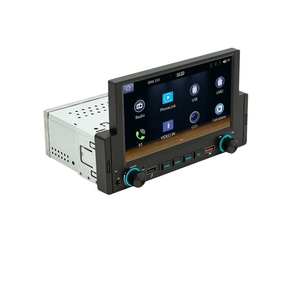 Universal - 6,2" 1-DIN-radio med Apple CarPlay och Android Auto – Bilmedie.se