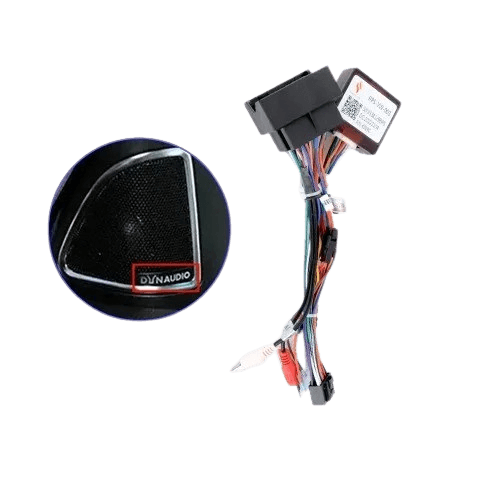 Adapterkabel VW (Dynaudio) – original backkamera till eftermonterad VW radio med Dynaudio-ljudsystem.