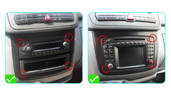 Mercedes Vito 03-15 - 10.1 "Radio med Apple CarPlay och Android Auto