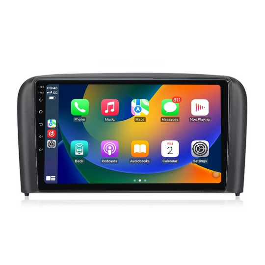 Volvo S80 98-06 - 9 "Radio med Apple CarPlay och Android Auto – bilradio med CarPlay och Android Auto
