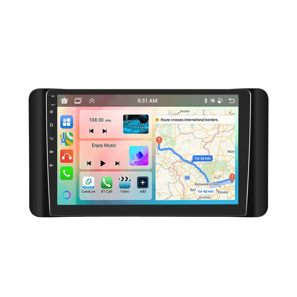 VW Polo/Skoda Scala/Skoda Kamiq 20-25 – 10,1" Radio med Apple CarPlay och Android Auto-gränssnitt